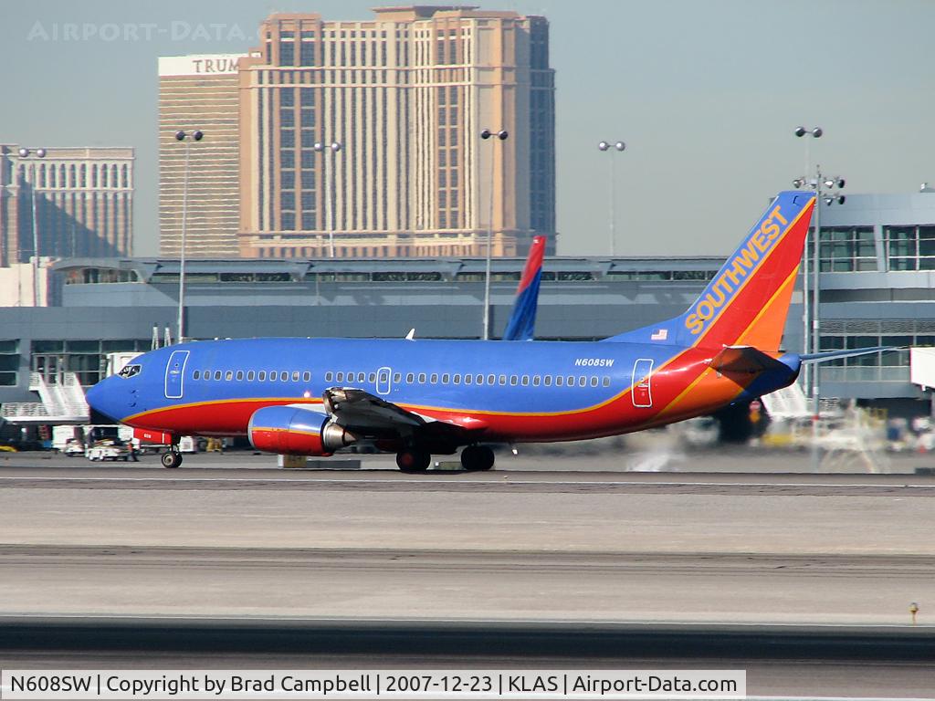 N608SW, 1995 Boeing 737-3H4 C/N 27928, Southwest Airlines / 1995 Boeing 737-3H4