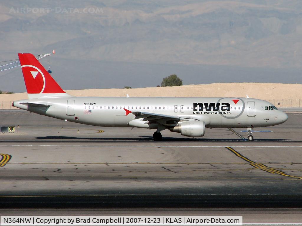 N364NW, 1999 Airbus A320-212 C/N 0962, Northwest Airlines / 1999 Airbus Industrie A320-212