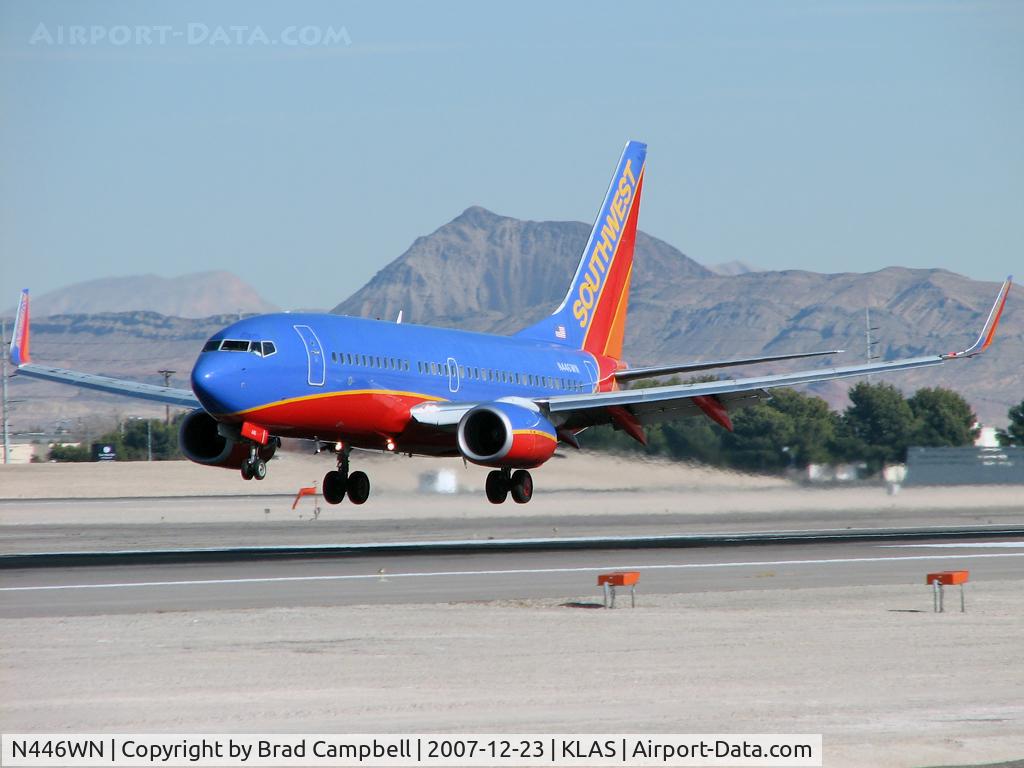 N446WN, 2003 Boeing 737-7H4 C/N 29842, Southwest Airlines / 2003 Boeing 737-7H4
