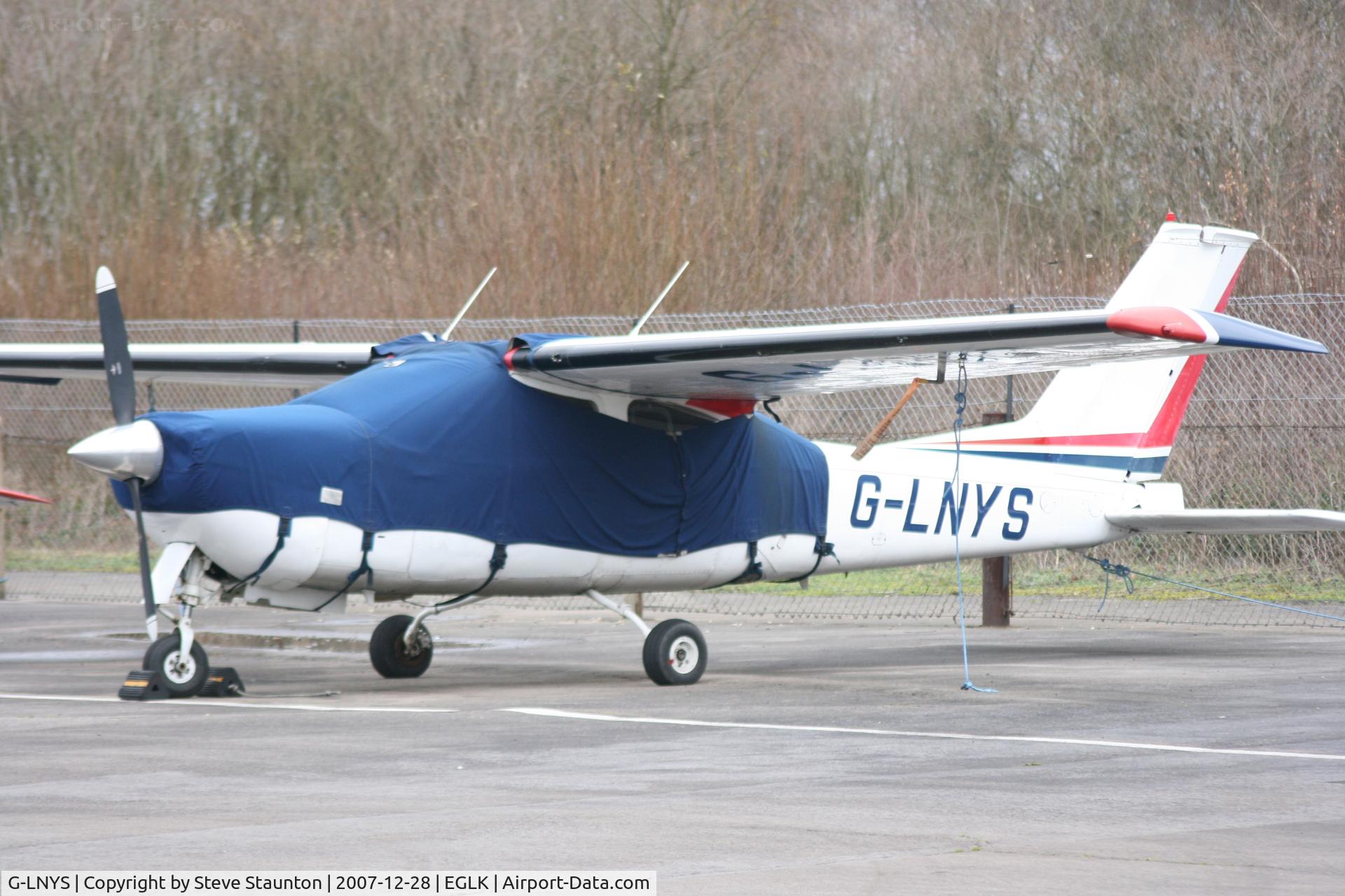 G-LNYS, 1974 Reims F177RG Cardinal RG C/N 0120, Taken at Blackbushe Airport 28th December 2007