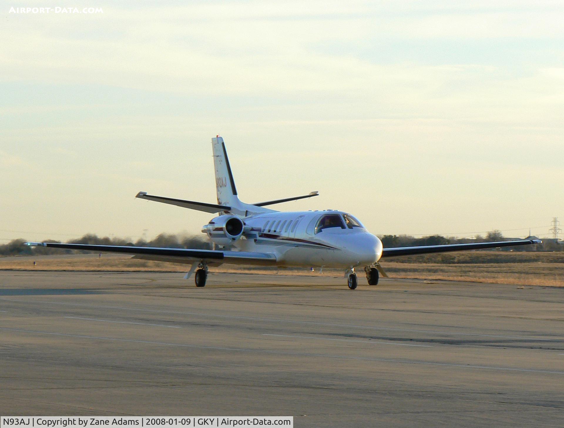 N93AJ, 1981 Cessna 550 C/N 550-0337, At Arlington Municipal