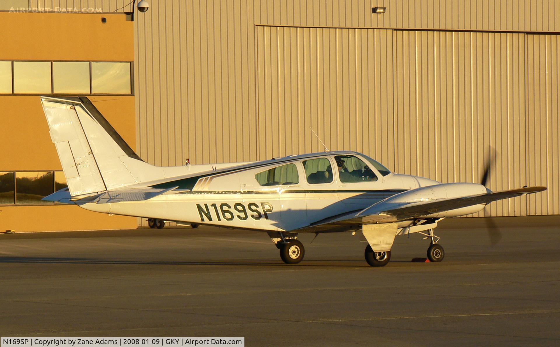 N169SP, 1980 Beech 95-A55 Baron C/N TC-353, At Arlington Municipal
