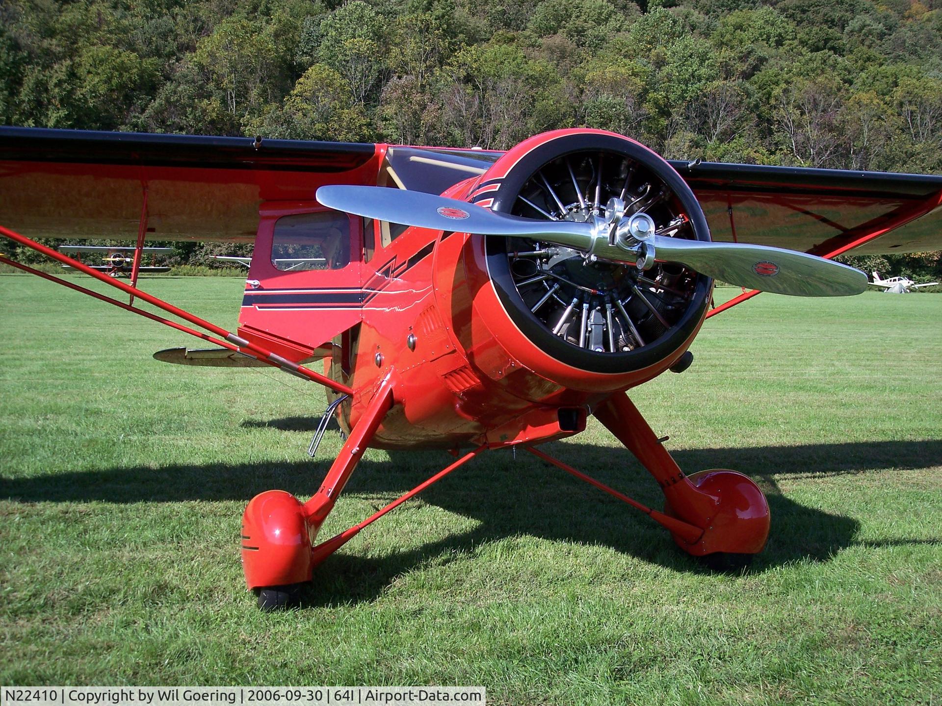 N22410, 1940 Howard Aircraft DGA-15P C/N 509, Lee Bottom Fly-in 2006