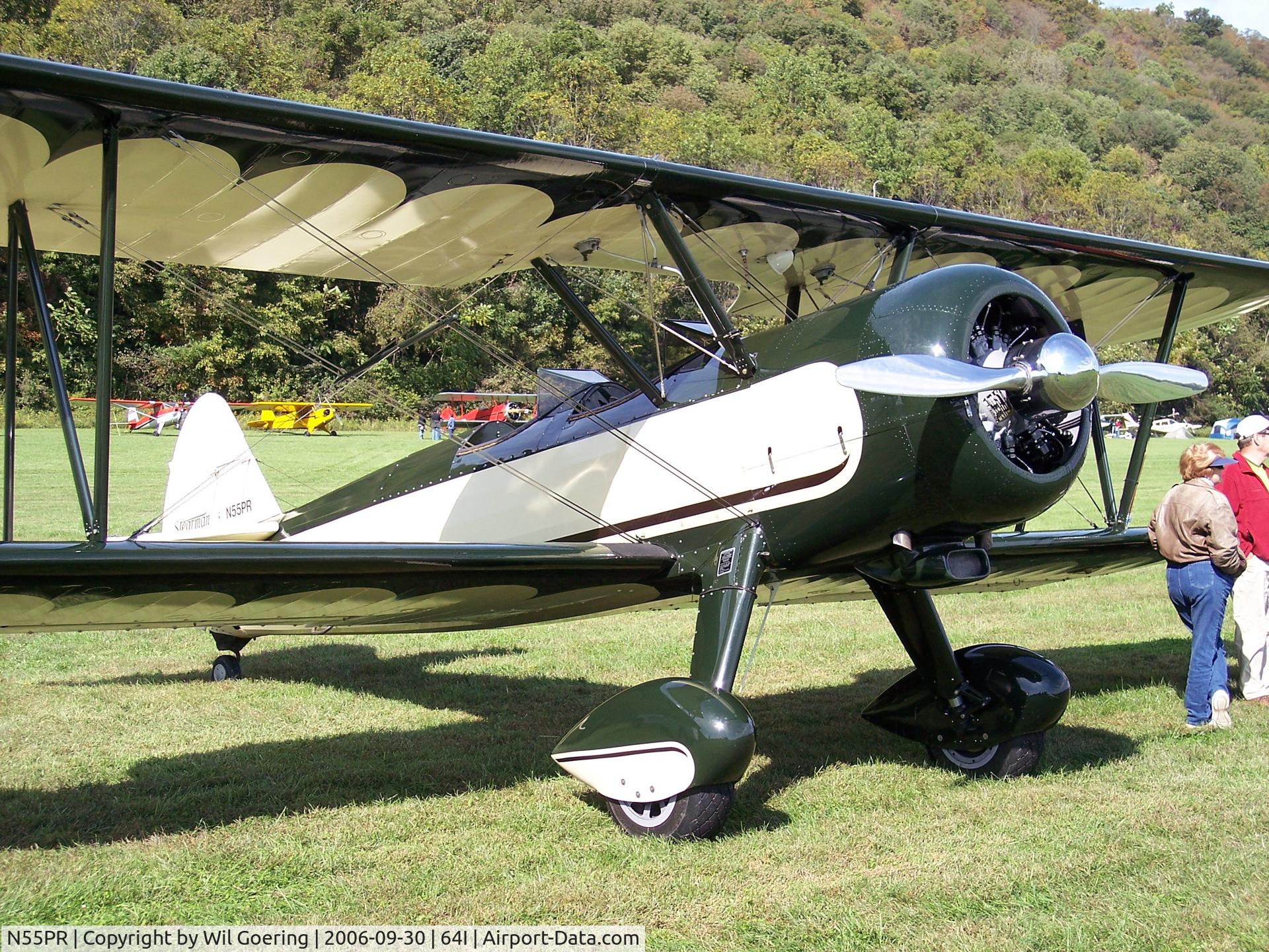 N55PR, 1952 Boeing E75N1 C/N 75-8788, Lee Bottom Fly-in 2006