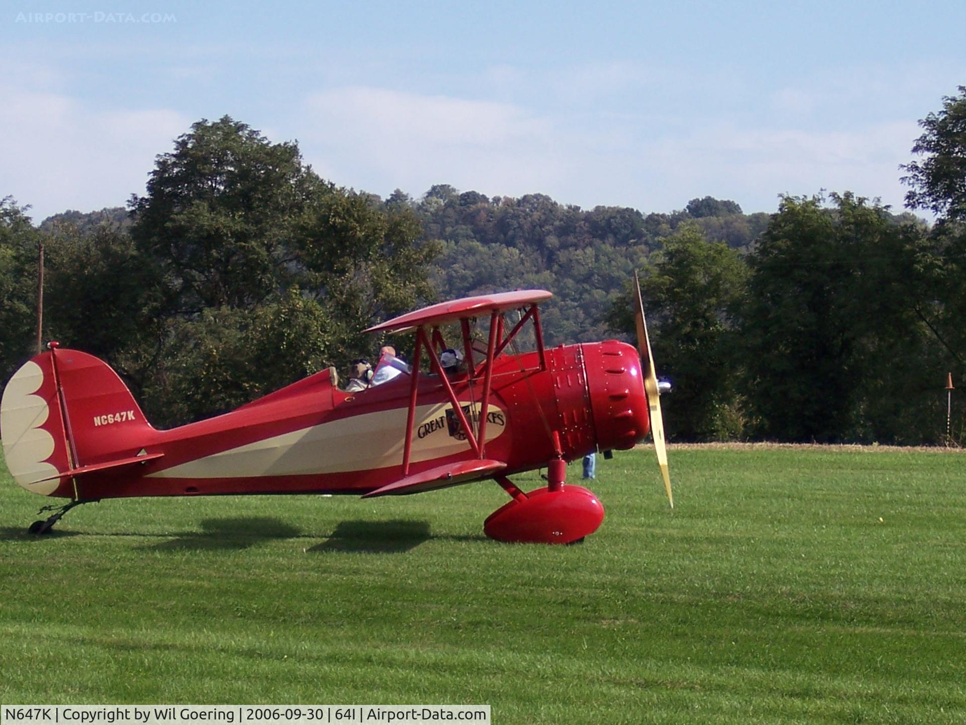 N647K, 1930 Great Lakes 2T-1A Sport Trainer C/N 111, Lee Bottom 2006 Fly-in