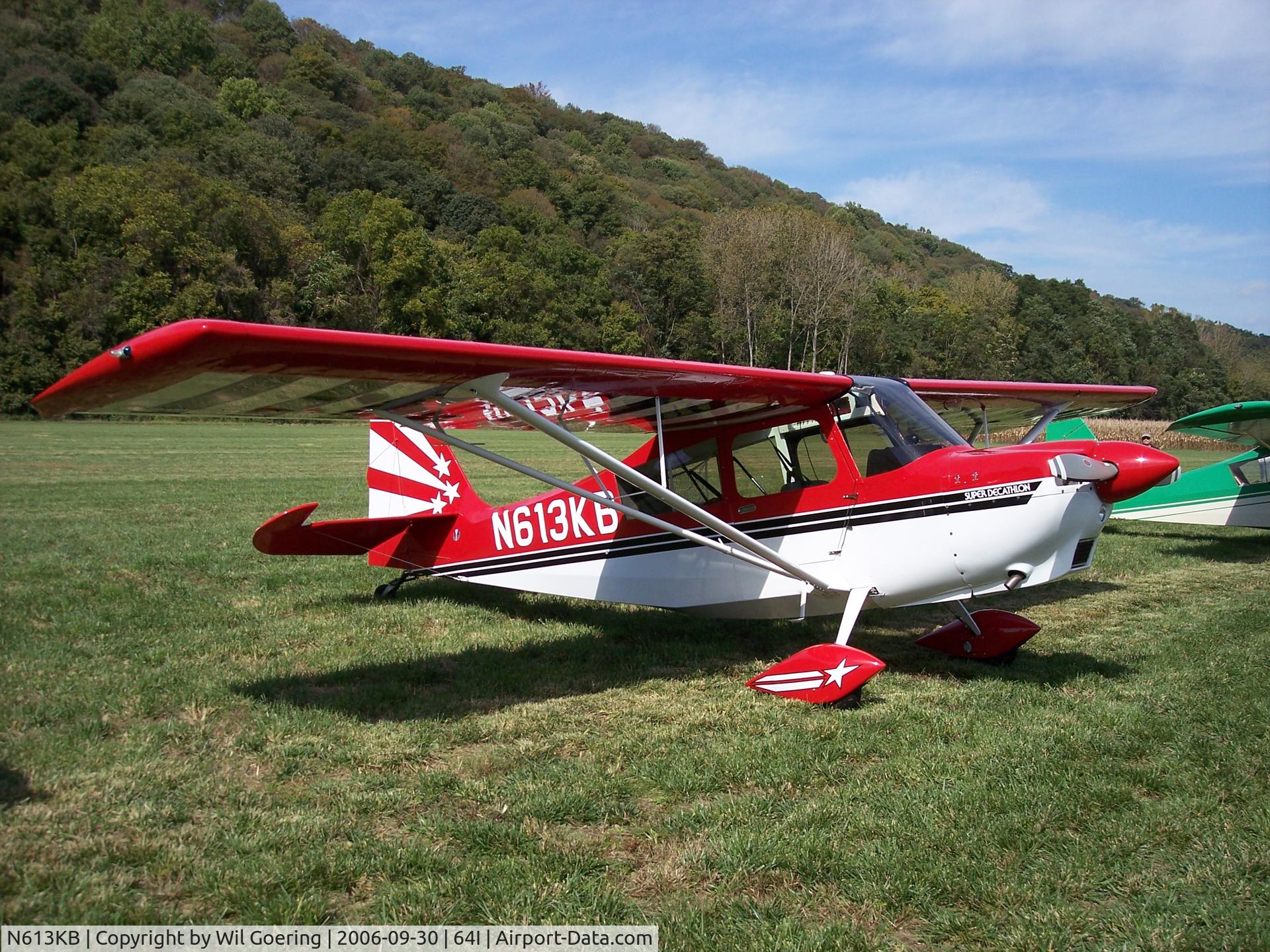 N613KB, 1999 American Champion 8KCAB Super Decathlon C/N 835-99, Lee Bottom 2006 Fly-in