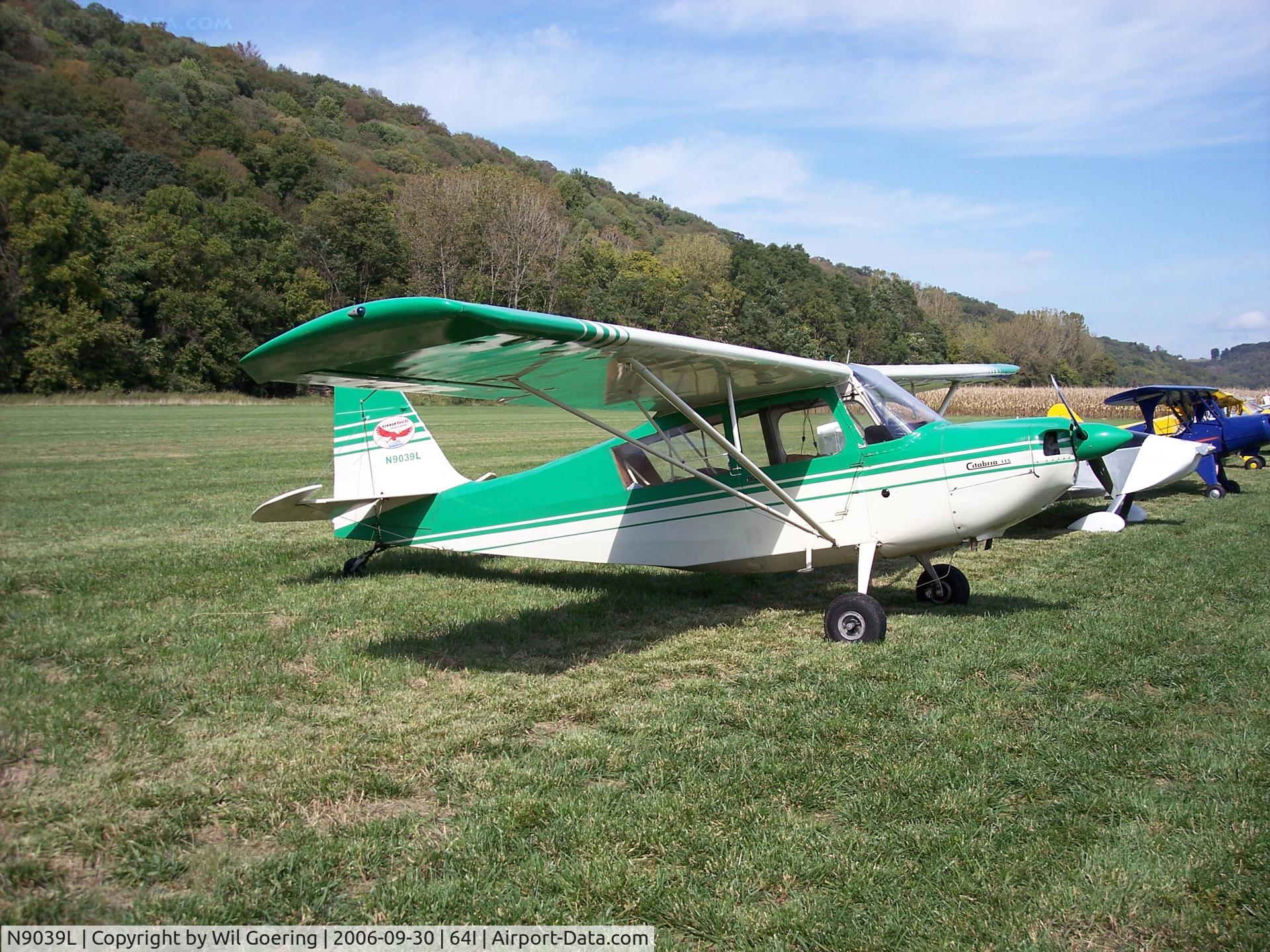 N9039L, 1970 Champion 7ECA Citabria C/N 767-70, Lee Bottom 2006 Fly-in