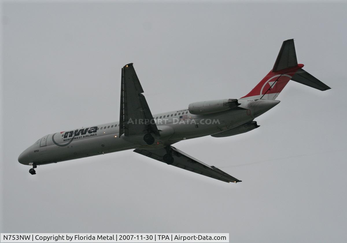 N753NW, 1968 Douglas DC-9-41 C/N 47117, Northwest