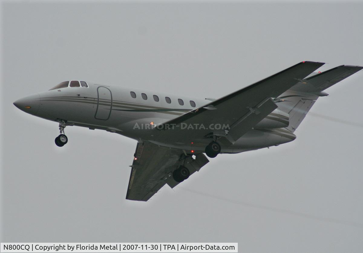 N800CQ, 2003 Raytheon Hawker 800XP C/N 258636, Hawker 800XP