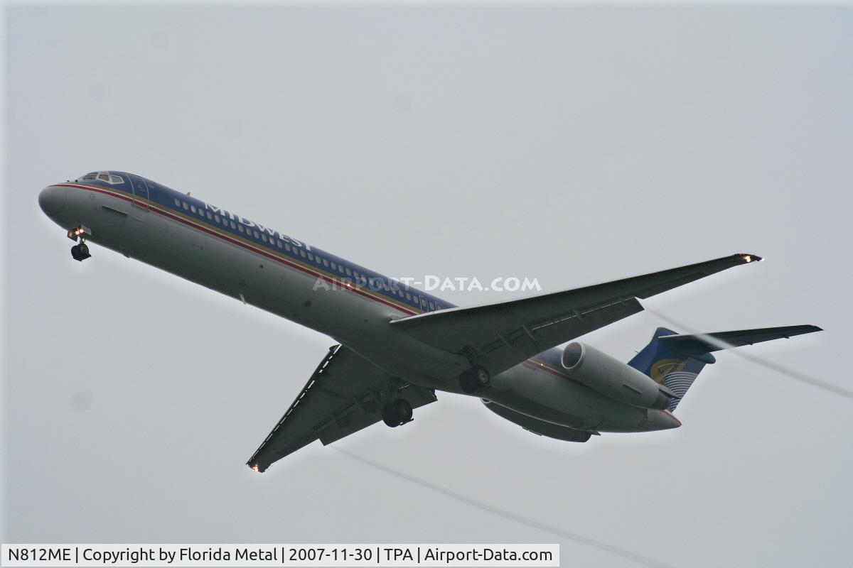 N812ME, 1981 McDonnell Douglas MD-81 (DC-9-81) C/N 48006, Midwest