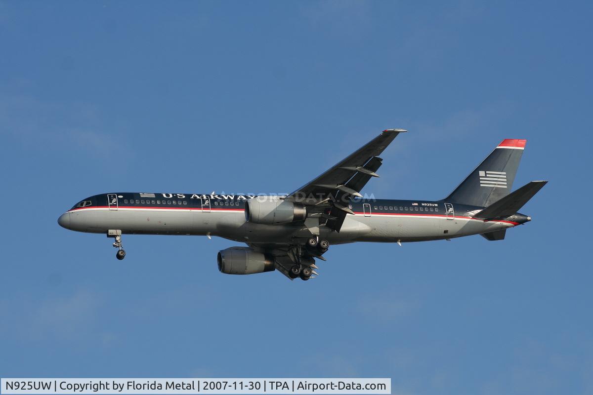 N925UW, 1983 Boeing 757-225 C/N 22205, US Airways