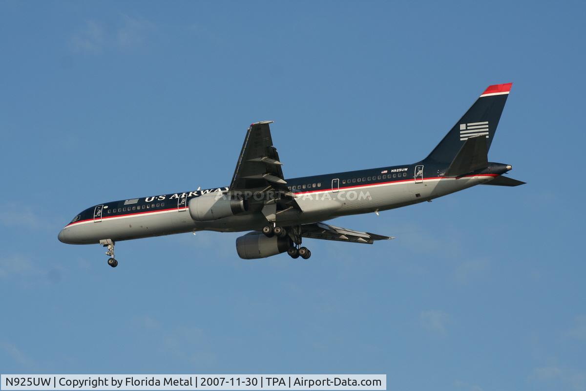 N925UW, 1983 Boeing 757-225 C/N 22205, US Airways