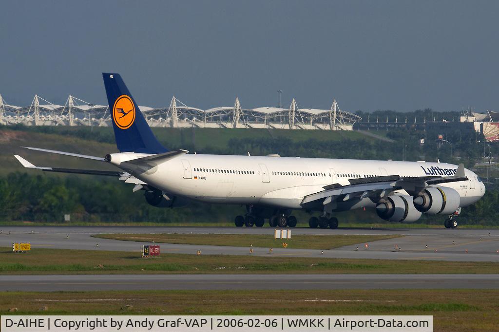 D-AIHE, 2003 Airbus A340-642 C/N 540, Lufthansa A340-600