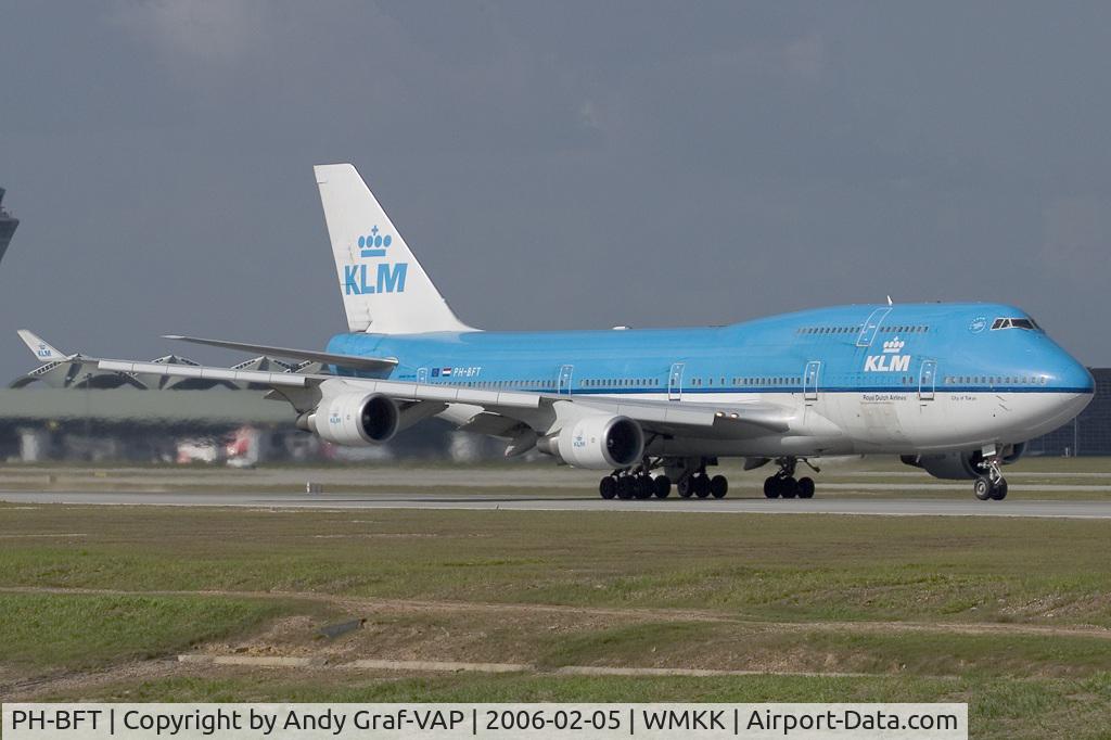 PH-BFT, 1997 Boeing 747-406BC C/N 28459, KLM 747-400