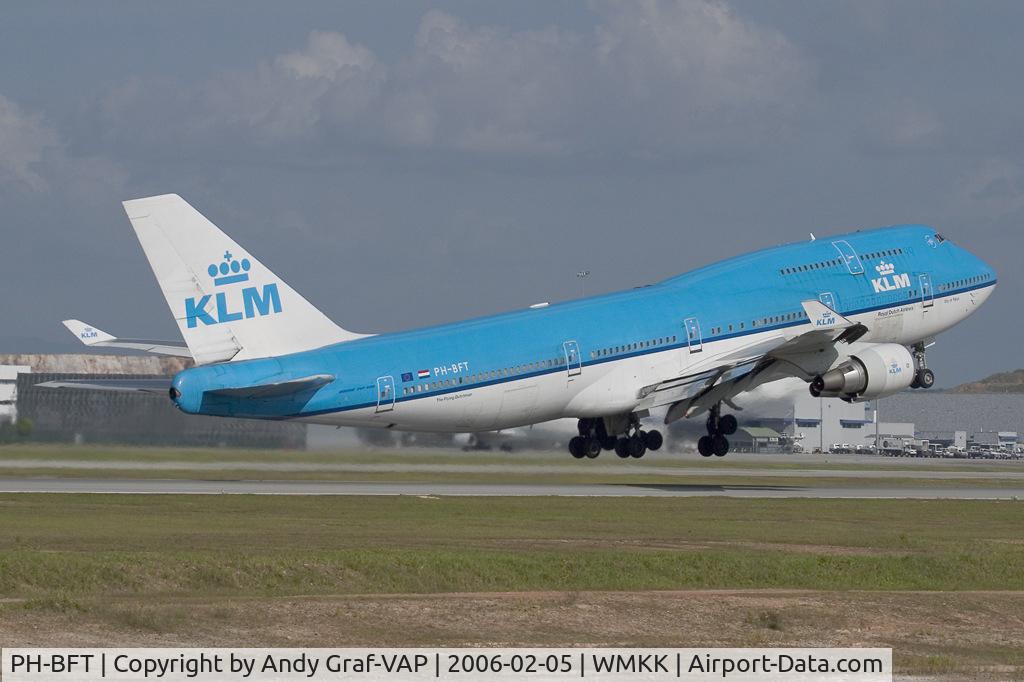 PH-BFT, 1997 Boeing 747-406BC C/N 28459, KLM 747-400