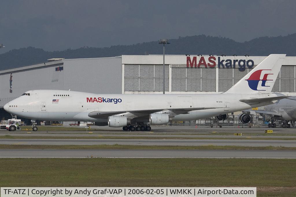 TF-ATZ, 1988 Boeing 747-236B C/N 24088, MAS Kargo 747-200