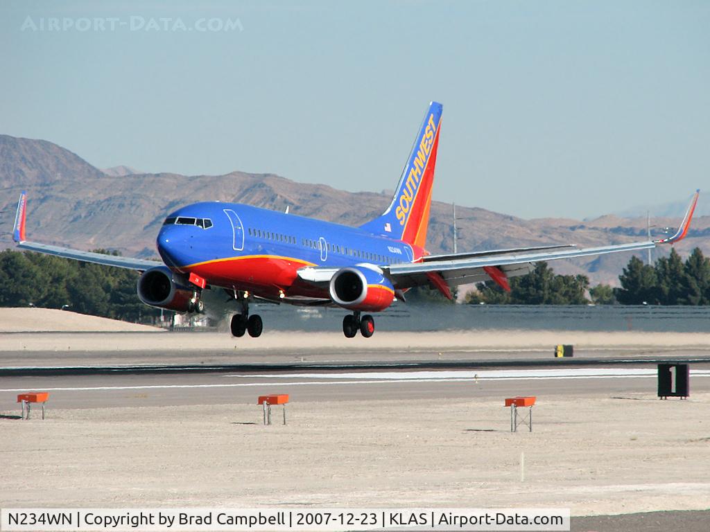 N234WN, 2006 Boeing 737-7H4 C/N 32502, Southwest Airlines / 2006 Boeing 737-7H4