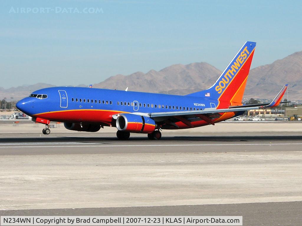 N234WN, 2006 Boeing 737-7H4 C/N 32502, Southwest Airlines / 2006 Boeing 737-7H4