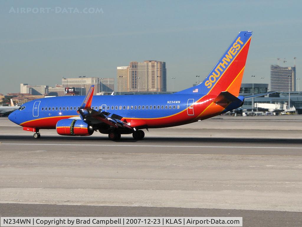 N234WN, 2006 Boeing 737-7H4 C/N 32502, Southwest Airlines / 2006 Boeing 737-7H4