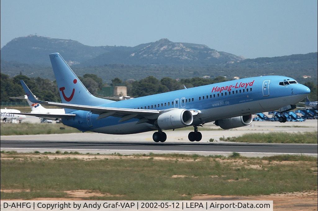 D-AHFG, 1998 Boeing 737-8K5 C/N 27989, Hapag Lloyd 737-800