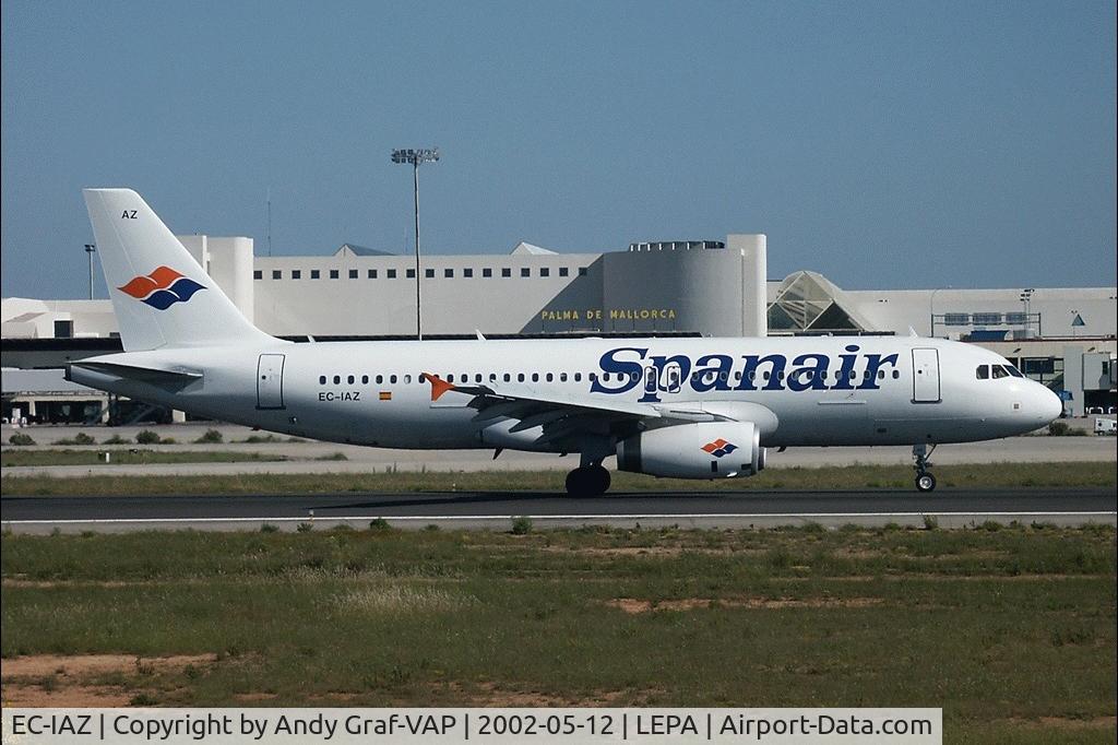 EC-IAZ, 2001 Airbus A320-232 C/N 1631, Spanair A320
