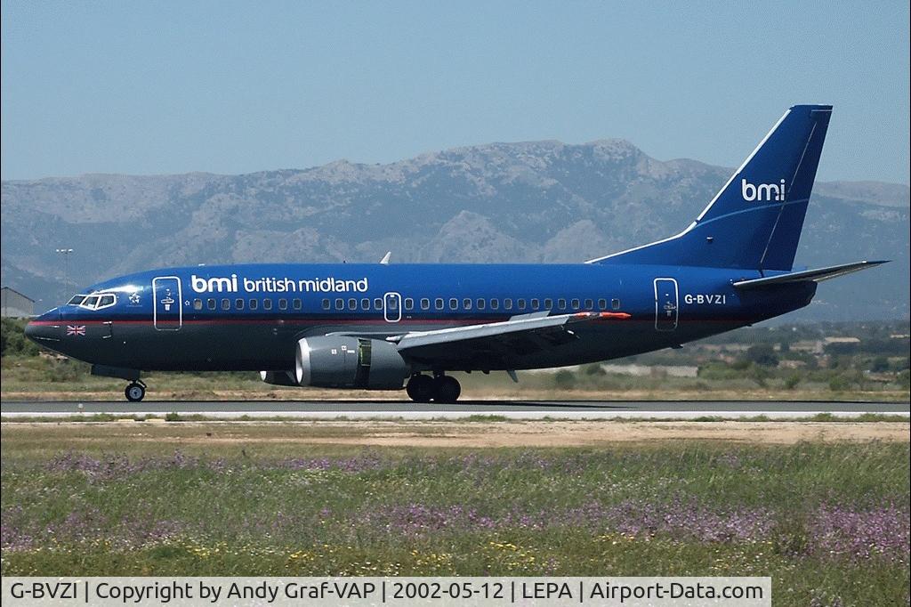 G-BVZI, 1991 Boeing 737-5Q8 C/N 25167, BMI 737-500