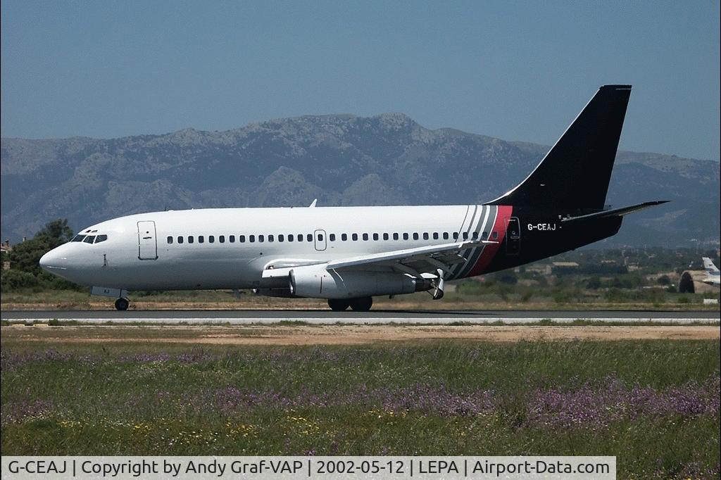G-CEAJ, 1975 Boeing 737-229 C/N 21177, European Air Charter 737-200