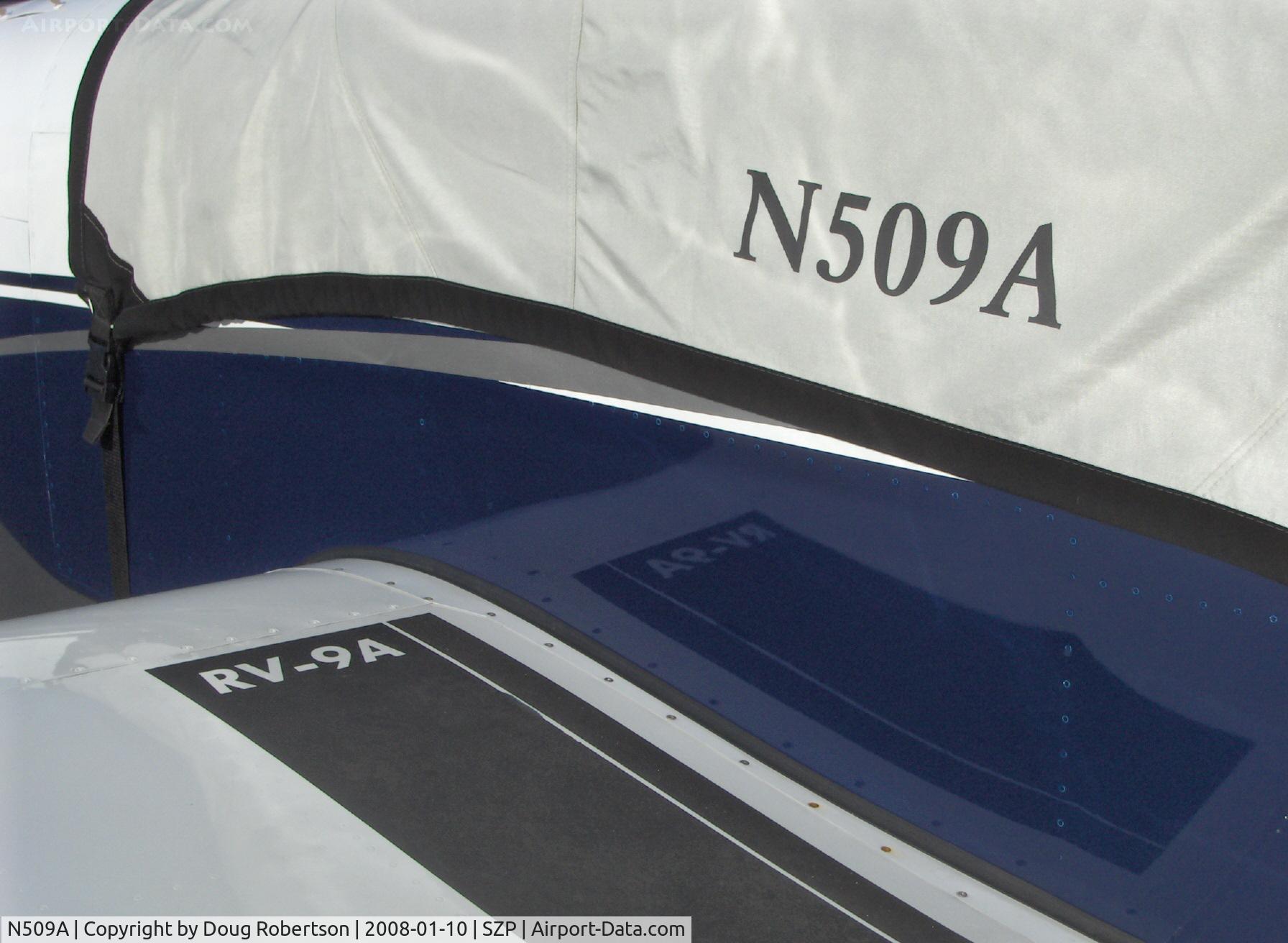 N509A, 2006 Vans RV-9A C/N 91011, 2006 Necochea VAN's RV-9A, Lycoming O-320-D1A 160 Hp, wing walk