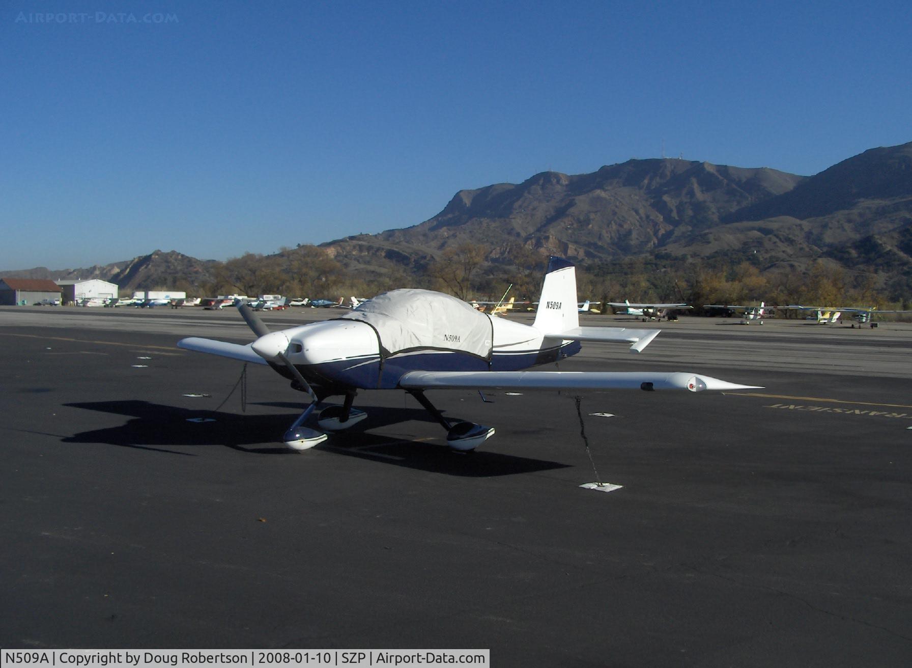 N509A, 2006 Vans RV-9A C/N 91011, 2006 Necochea VAN's RV-9A, Lycoming O-320-D1A 160 Hp
