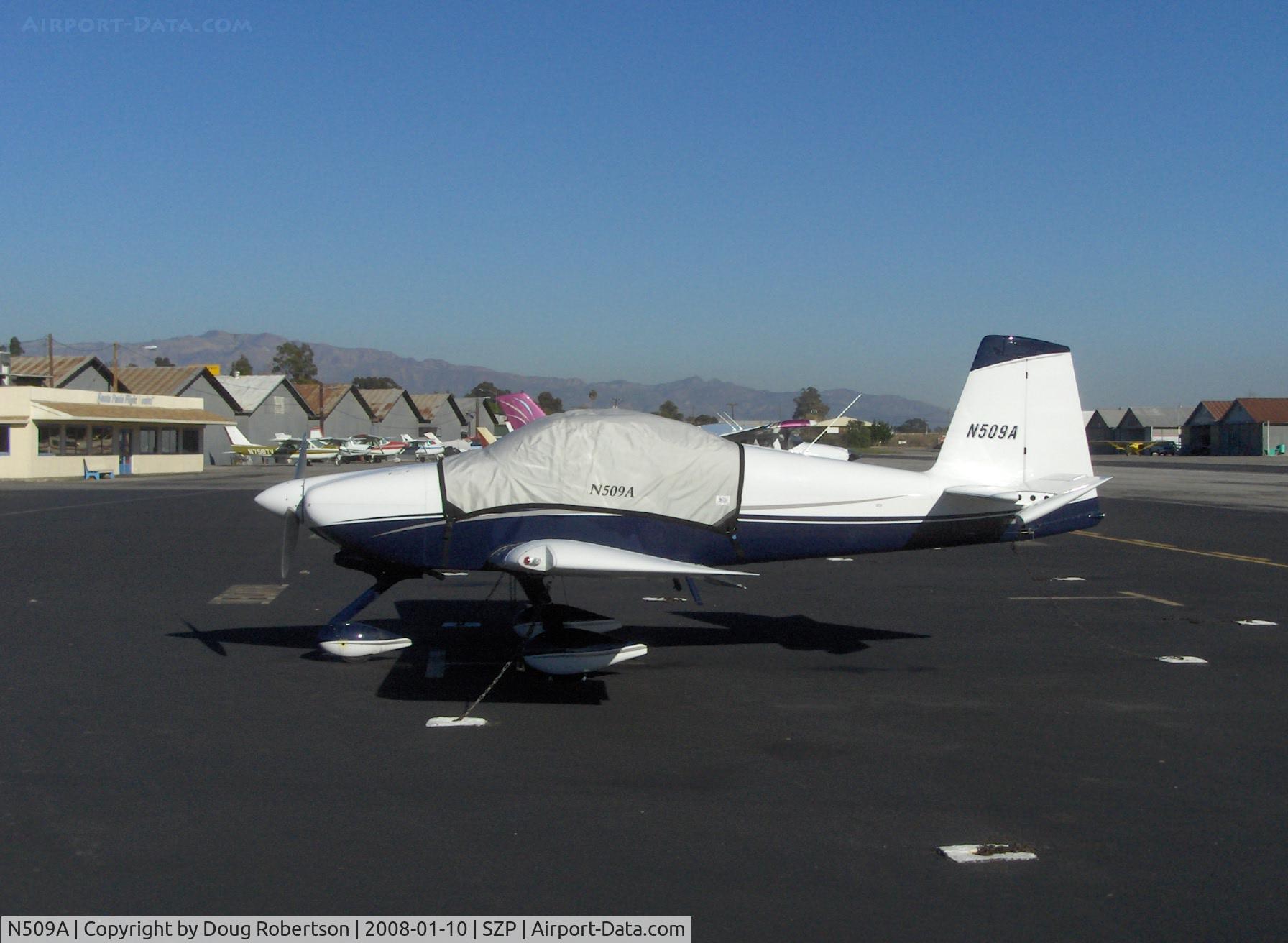 N509A, 2006 Vans RV-9A C/N 91011, 2006 Necochea VAN's RV-9A, Lycoming O-320-D1A 160 Hp