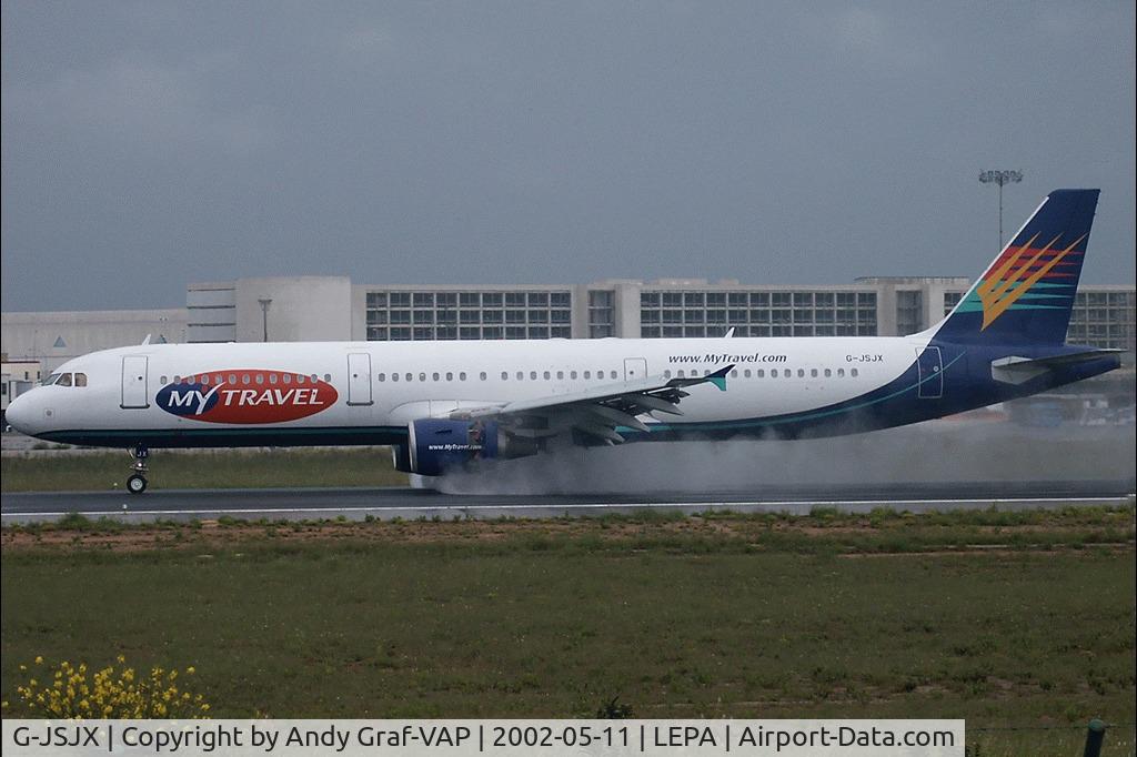 G-JSJX, 1997 Airbus A321-211 C/N 808, MyTravel A321