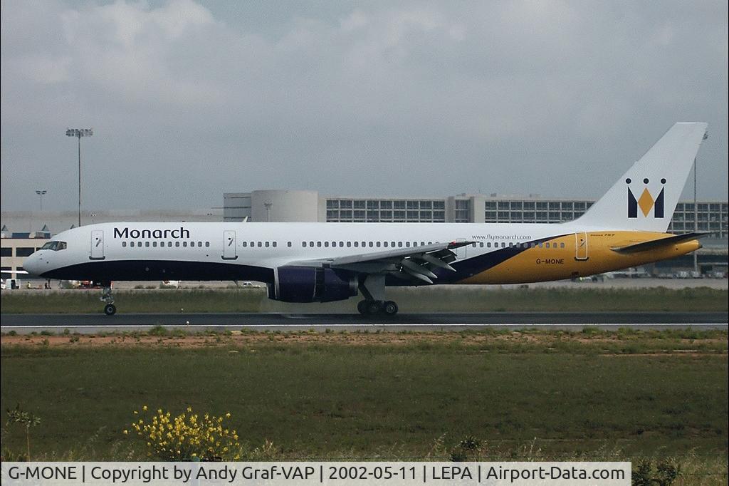 G-MONE, 1985 Boeing 757-2T7 C/N 23293, Monarch 757-200