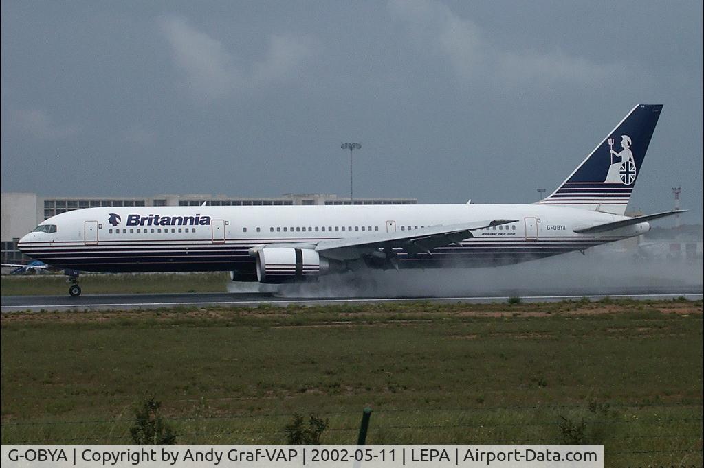 G-OBYA, 1996 Boeing 767-304/ER C/N 28039, Britannia 767-300