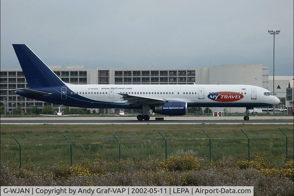 G-WJAN, 1997 Boeing 757-21K C/N 28674, MyTravel 757-200