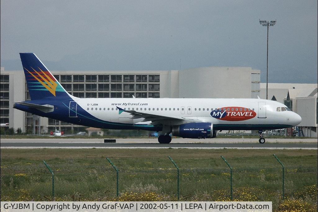 G-YJBM, 1992 Airbus A320-231 C/N 362, MyTravel A320