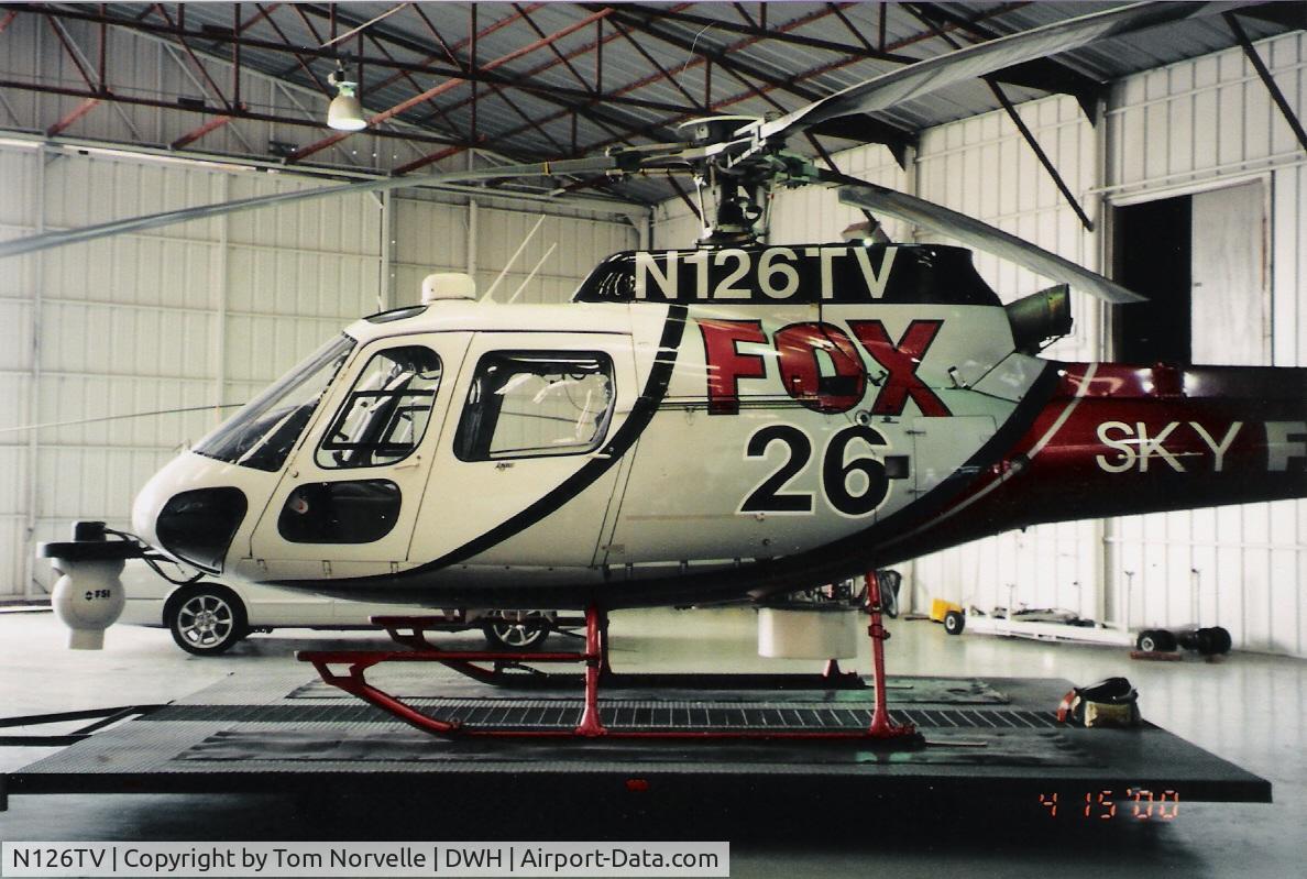 N126TV, Bell 407 C/N 53743, Helicopter Services Hangar, Hooks Airport