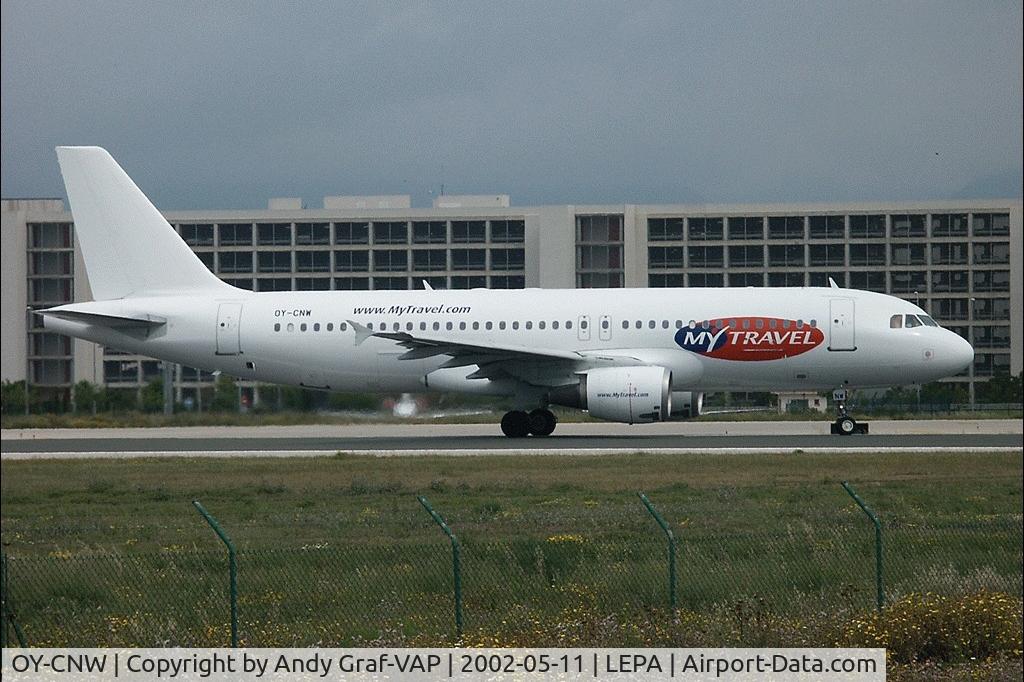 OY-CNW, 1992 Airbus A320-212 C/N 299, MyTravel A320
