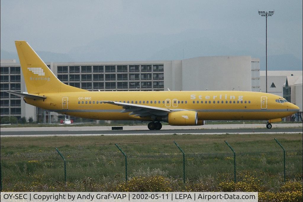 OY-SEC, 1999 Boeing 737-8Q8 C/N 28221, Sterling 737-800