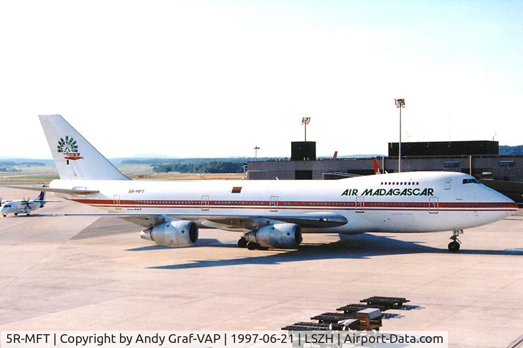 5R-MFT, 1979 Boeing 747-2B2B C/N 21614, Air Madagascar 747-200