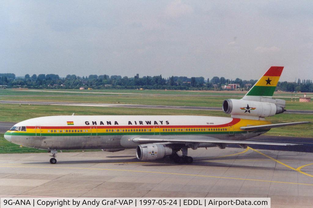 9G-ANA, 1983 McDonnell Douglas DC-10-30 C/N 48286, Ghana Airways DC10-30