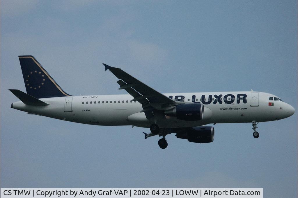 CS-TMW, 2001 Airbus A320-214 C/N 1667, Air Luxor A320