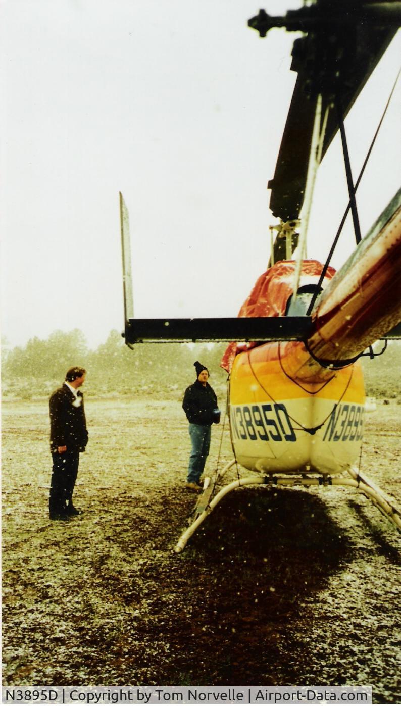 N3895D, 1980 Bell 206L-1 LongRanger II C/N 45590, Old Airport, Grand Canyon.