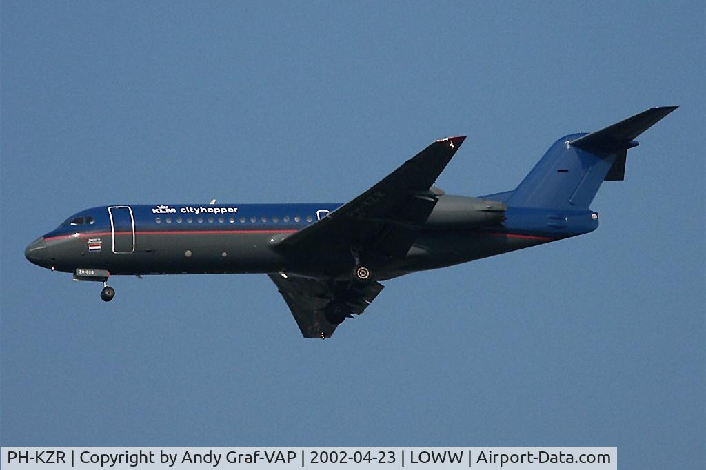 PH-KZR, 1995 Fokker 70 (F-28-0070) C/N 11551, KLM F70