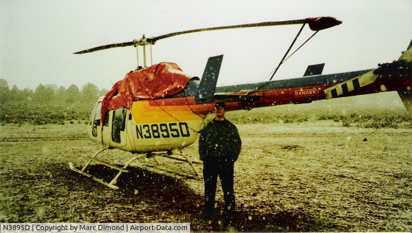 N3895D, 1980 Bell 206L-1 LongRanger II C/N 45590, Old Airport, Grand Canyon.
