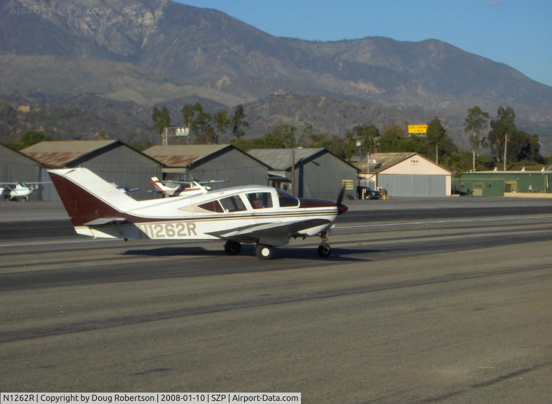 N1262R, 1967 Bellanca 14-19-3 Cruisair Senior C/N 4336, 1967 Bellanca 260C 14-19-3C, Continental IO-470-F 260 Hp, taxi back from aborted takeoff on Rwy 22