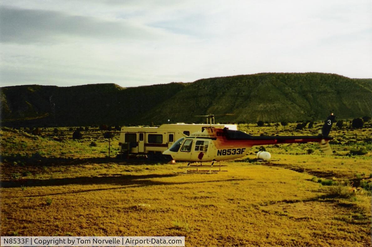 N8533F, 1968 Bell 206B JetRanger C/N 254, Bar Ten, AZ