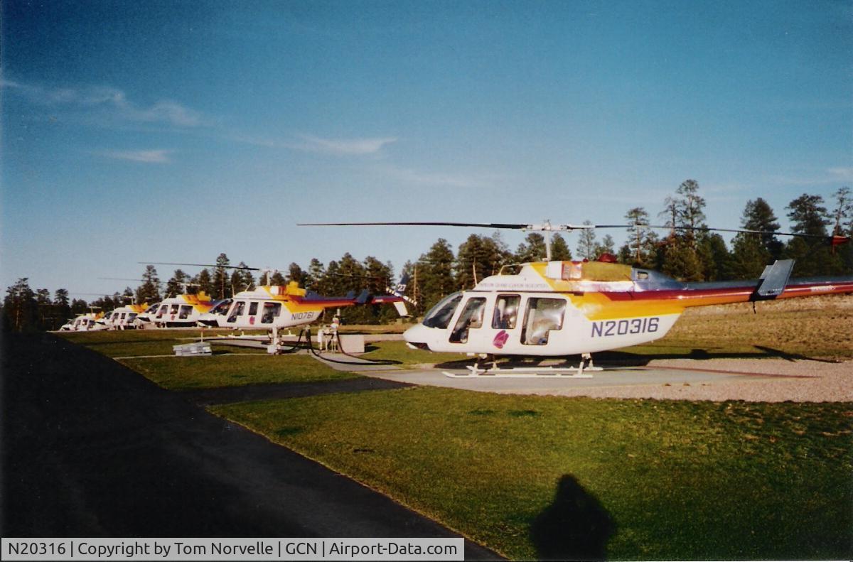 N20316, 1981 Bell 206L-1 LongRanger II C/N 45687, Papillon Helicopters