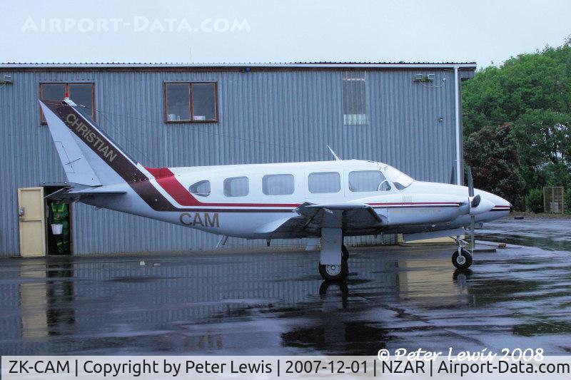 ZK-CAM, Piper PA-31-310 Navajo Navajo C/N 31-261, D W & M R Brown, Papatoetoe