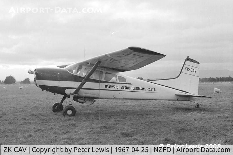 ZK-CAV, Cessna 185 Skywagon C/N 185-0212, Manawatu ATD Co.Ltd., Feilding