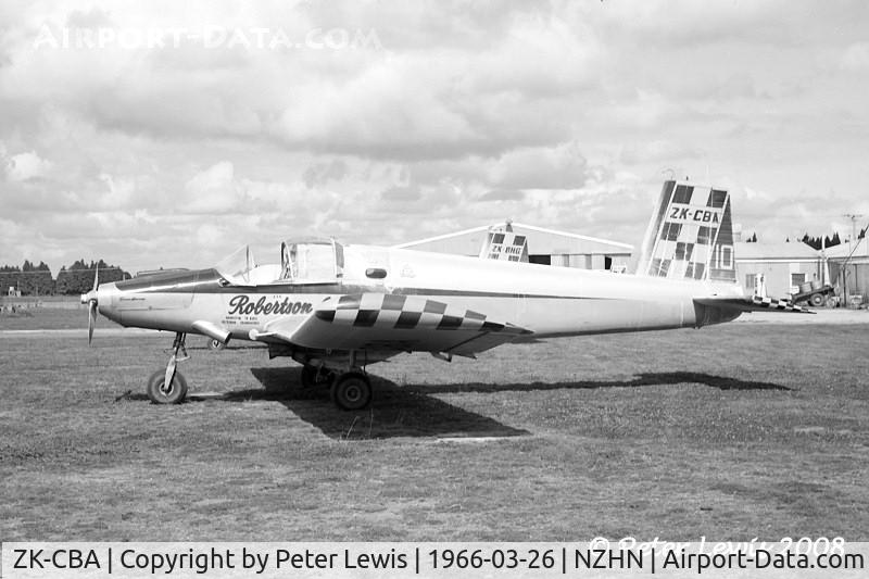 ZK-CBA, Fletcher FU24-950M C/N 81, Robertson Air Service Ltd., Hamilton